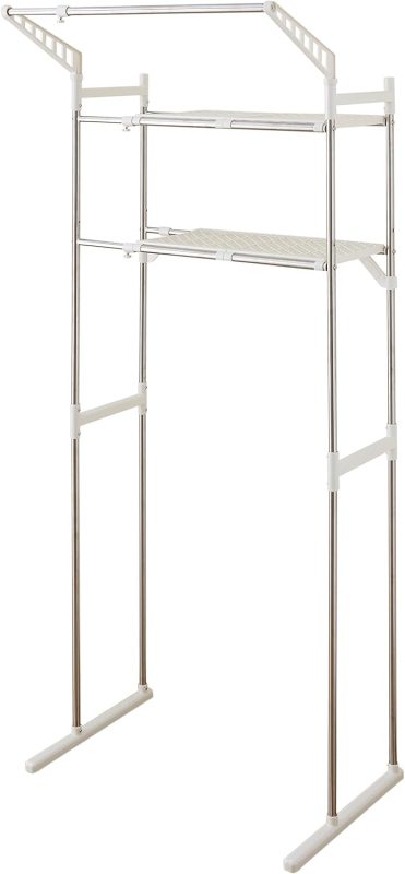 平安伸銅工業 伸縮ランドリーラック ハンガーバー付き HC-11