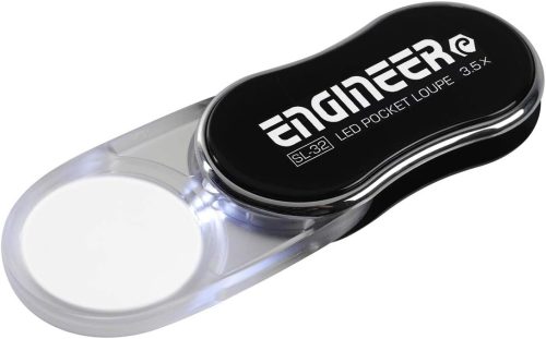 ENGINEER LEDポケットルーペ 3.5倍 SL-32