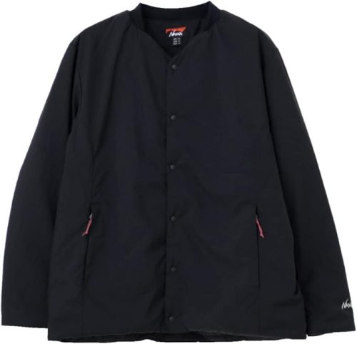 ナンガ(NANGA) ノーカラー ソフトダウンカーディガン