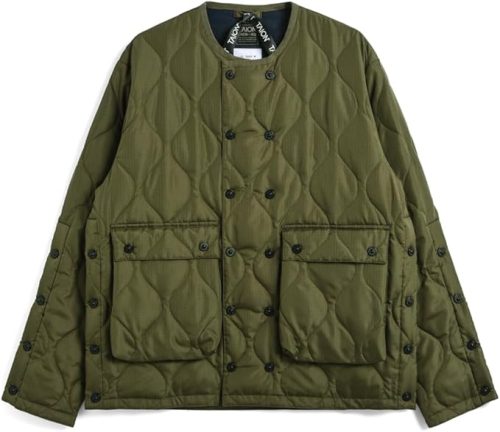 タイオン(TAION) ミリタリー ダブル ダウンジャケット