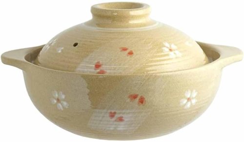 リビング(Living) 花さくら ふきこぼれにくい土鍋