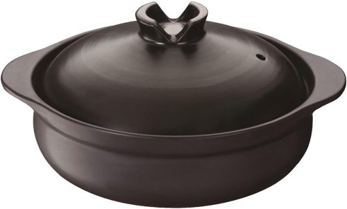 イシガキ(Ishigaki) IHとガス火で使える 吹きこぼれにくい土鍋 8号