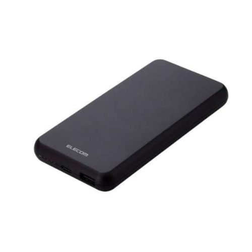 エレコム(ELECOM) 5V/3A出力 モバイルバッテリー 10000mAh/15W/C×1+A×1 DE-C38-10000