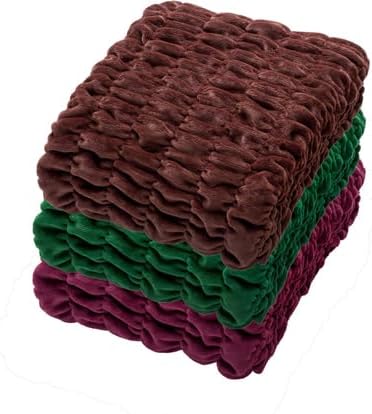 ファミリー・ライフ タテヨコ伸縮あったか毛布3色組 04109