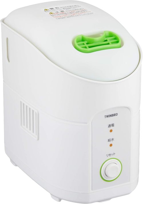 ツインバード(TWINBIRD) ミントアロマオイル付パーソナル加湿器 SK-4976W