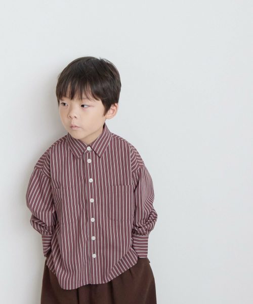 ローリーズファーム(LOWRYS FARM) KIDS ストライプシャツ