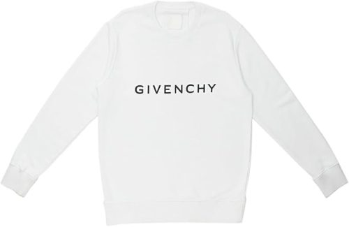 ジバンシィ(GIVENCHY) スウェット スリムスウェットシャツ モルトン ロゴ