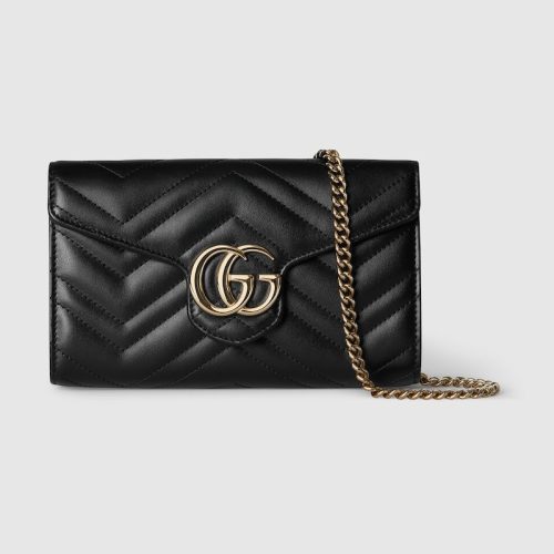 グッチ(GUCCI) GGマーモント チェーンウォレット