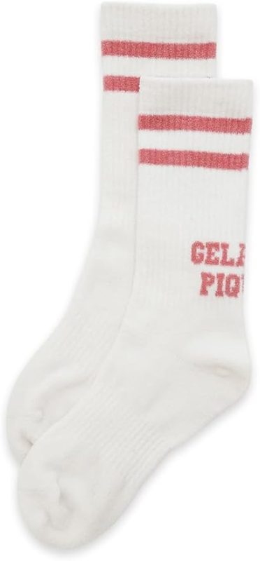 ジェラートピケ(gelato pique) ロゴラインソックス