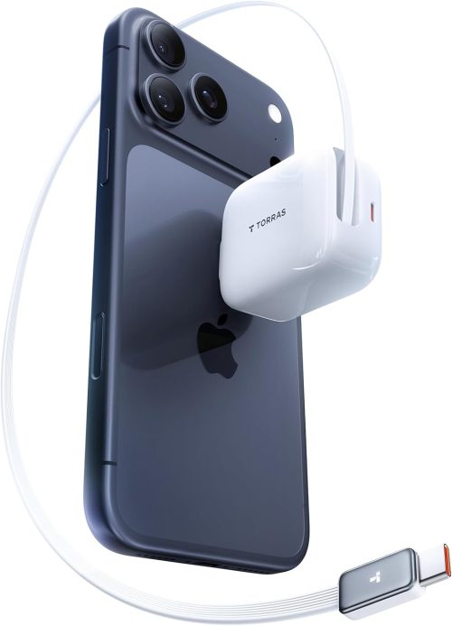 TORRAS FlexLine 67W type-c 2ポート急速充電器 1m巻き取り式