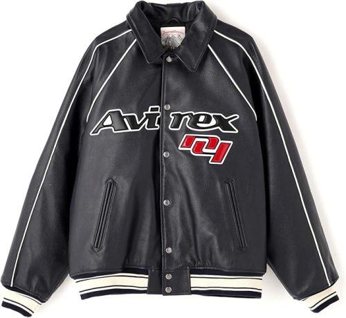 アヴィレックス(AVIREX) COW LOGO VARSITY JACKET / カウ ロゴ バーシティジャケット