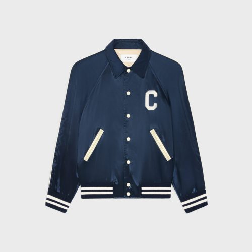 セリーヌ(CELINE) CELINE テディジャケット / サテン仕上げナイロン