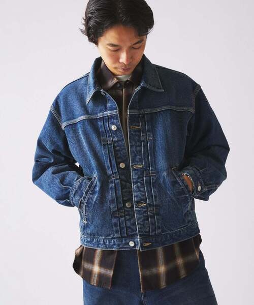 ジャーナルスタンダード レリューム(JOURNAL STANDARD relume) クラフト デニム トラッカージャケット