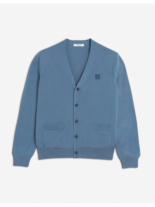 メゾンキツネ(MAISON KITSUNE) BOLD FOX HEAD PATCH REGULAR CARDIGAN