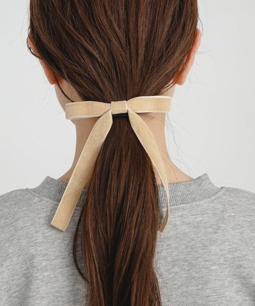 アーバンリサーチサニーレーベル(URBAN RESEARCH Sonny Label) ベロアリボンヘアゴム