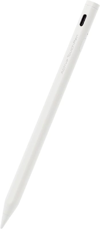 エレコム(ELECOM) 充電式アクティブタッチペン P-TPACSTAP02WH