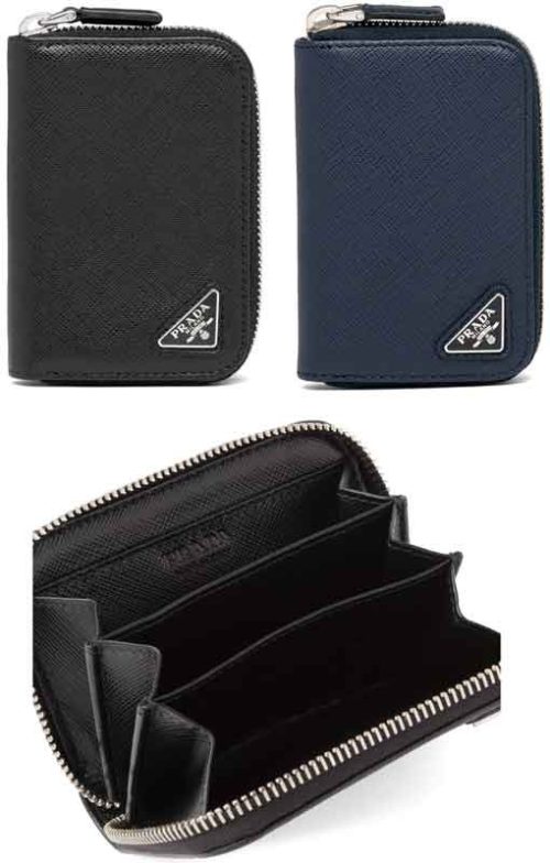 プラダ(PRADA) ラウンドファスナーコインケース