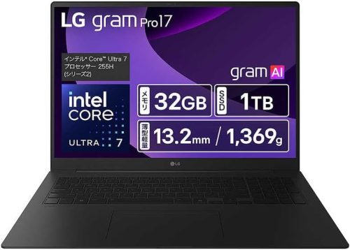 LGエレクトロニクス(LG Electronics) LG gram Pro 17 17Z90TP-GD88J