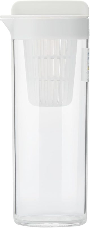 無印良品 横置きできる ストレーナー付き冷水筒 冷水専用約1L 12524441