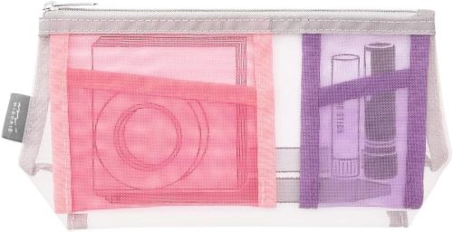 ミドリ(MIDORI) ペン&ツールポーチ メッシュ マチ付 53351