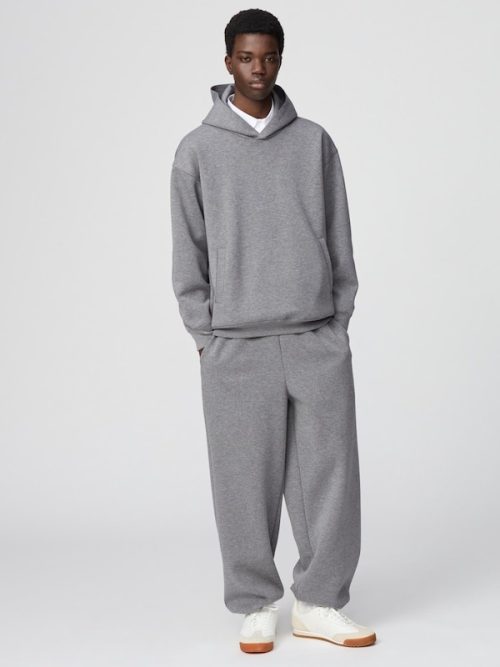 ユニクロ(UNIQLO) スウェットワイドパンツ