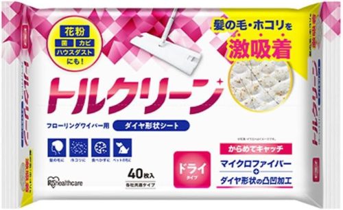 アイリスオーヤマ(IRIS OHYAMA) フローリングシート トルクリーン ドライ DN-FD401P