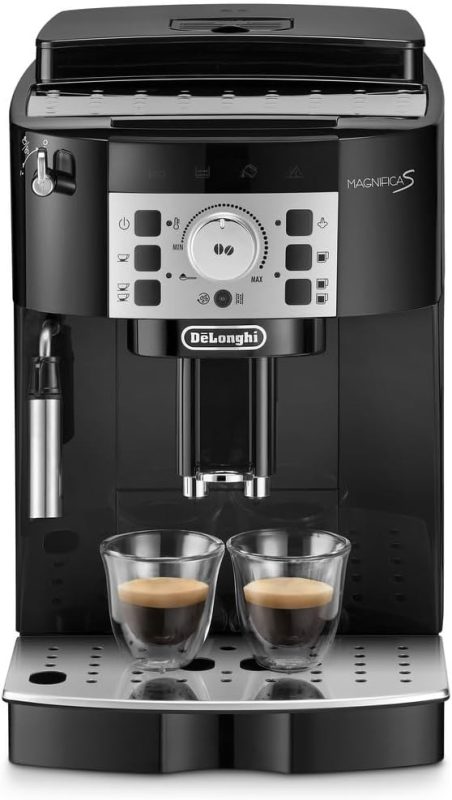 デロンギ(DeLonghi) マグニフィカS 全自動コーヒーマシン ブラック ECAM22112B