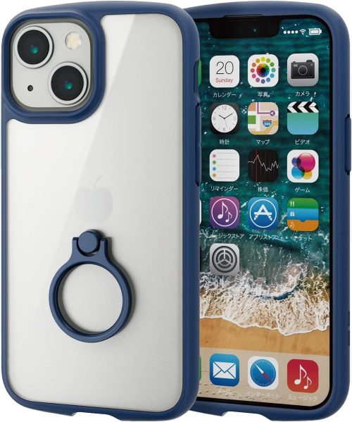 エレコム(ELECOM) iPhone 13 mini TOUGH SLIM LITE PM-A21ATSLFCR