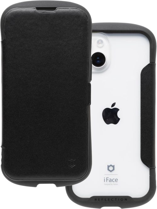 ハミィ(Hamee) iFace Reflection ダイアリー ポリカーボネート クリアケース