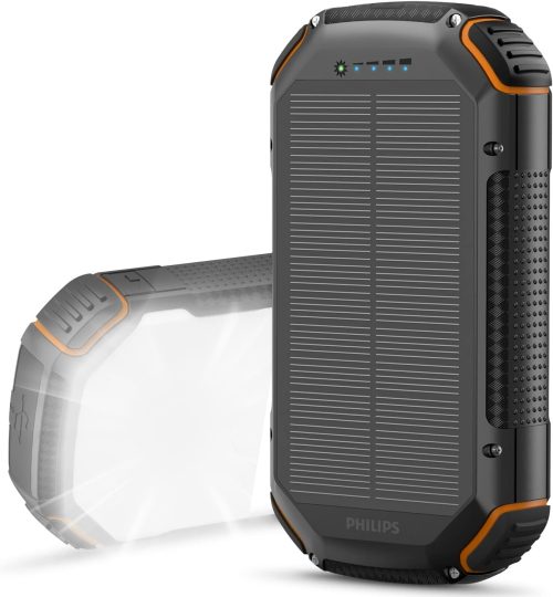 フィリップス(Philips) ソーラーモバイルバッテリー 20000mAh DLP7726N