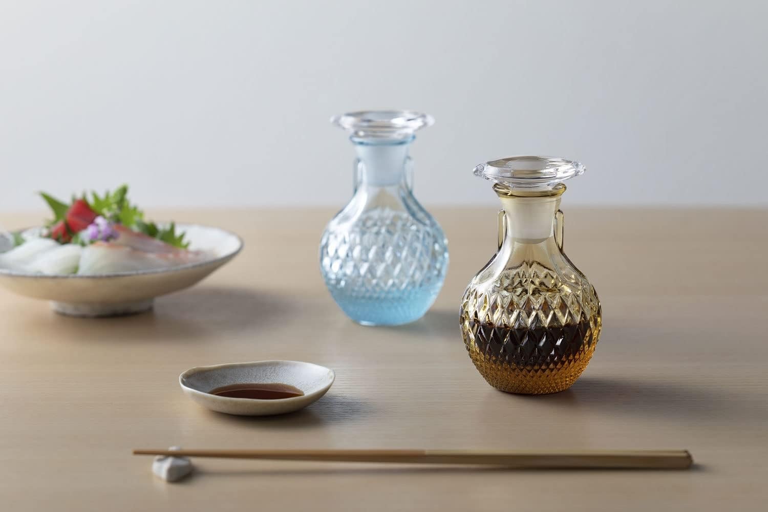 岩澤硝子 江戸前醤油注ぎ 垂れにくい醤油差し ガラス 8個セット 調味料入れ