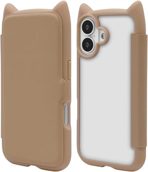 ラスタバナナ 猫耳 手帳型Phone17 ケース