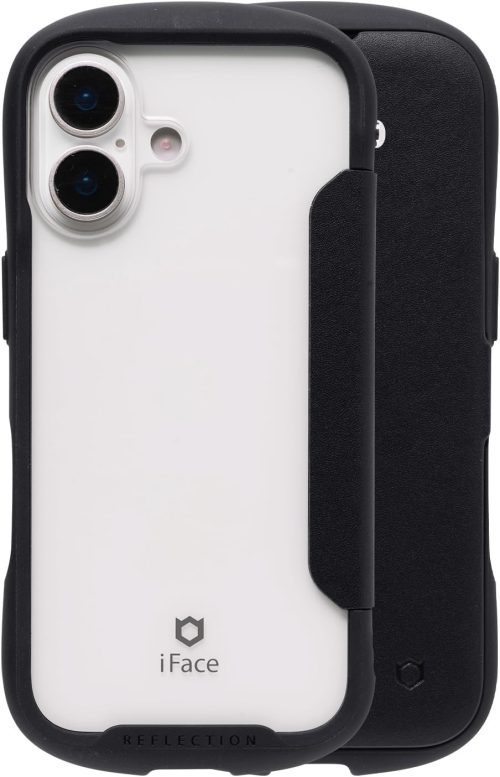 ハミィ(Hamee) iFace Reflection ダイアリー ポリカーボネート クリア スマホケース