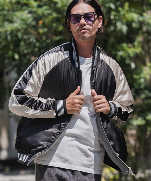 カンビオ(CAMBIO) Different Design Reversible Jacket