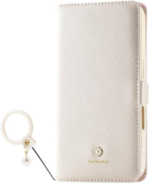 エレコム(ELECOM) iPhone 16 &me ソフトレザーケース 磁石付 フィンガーストラップ付 PM-A24APLFJM2