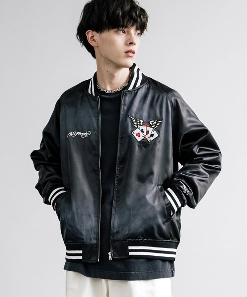 エドハーディー(Ed Hardy) スカジャン