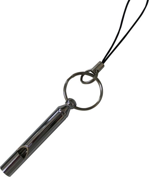 冒険倶楽部(BOHKEN CLUB) 携帯ストラップ付 山菜取り危険防止 ホイッスル HS-4