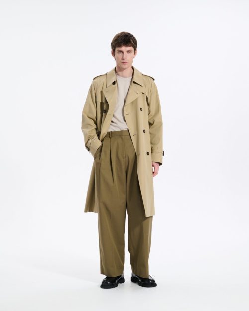 マッキントッシュ(MACKINTOSH) ブレーンフィールド ギャバジン ダブルブレスト トレンチコート