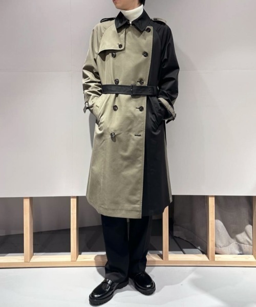 ラブレス(LOVELESS) ブロッキングトレンチコート 62A72430