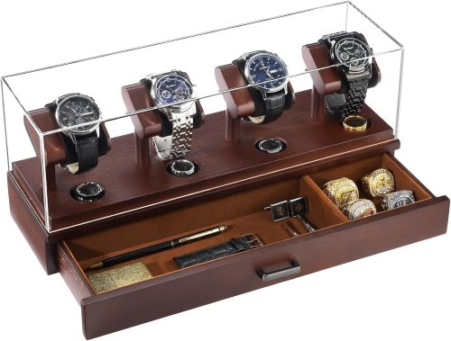 ProCase 木製腕時計ディスプレイケース