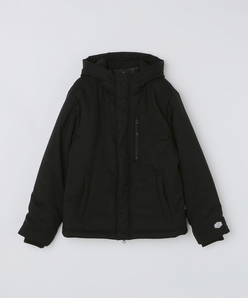 シップス(SHIPS) 中綿 ウールブレンド パデッド フード ジャケット