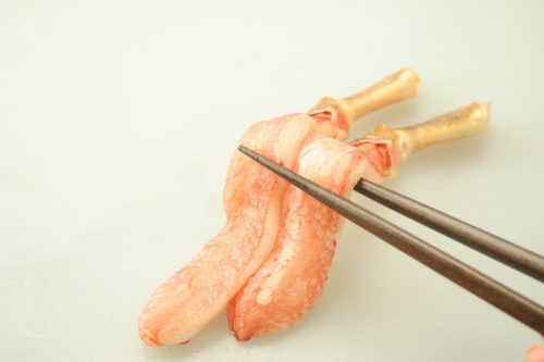 かにまみれ 本ずわい蟹生フルポーション かにしゃぶ・お刺身用