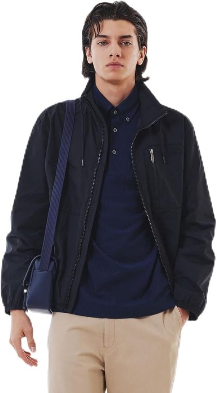 ラコステ(LACOSTE) ヴィンテージツイルスタンドカラーブルゾン