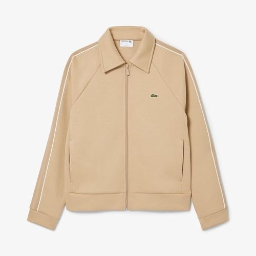 ラコステ(LACOSTE) ショルダーテーピングダブルフェイススウェットブルゾン