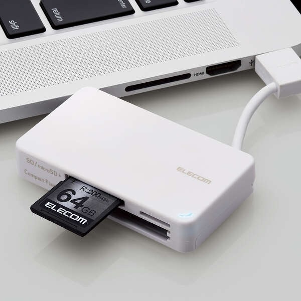 SDカードリーダーのイメージ
