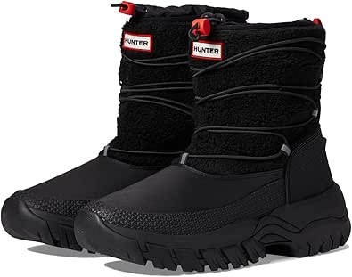 ハンター(HUNTER) レディース ワンダラー ビーガン シアリング インシュレイティド ショート スノー ブーツ WFS2204HER