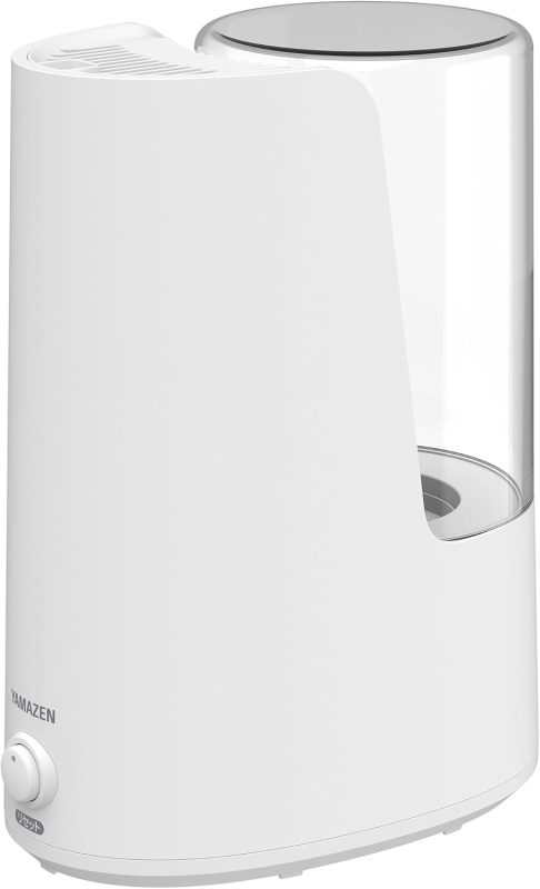 山善(YAMAZEN) パーソナルスチーム式加湿器 アロマポット付 KKS1-B25