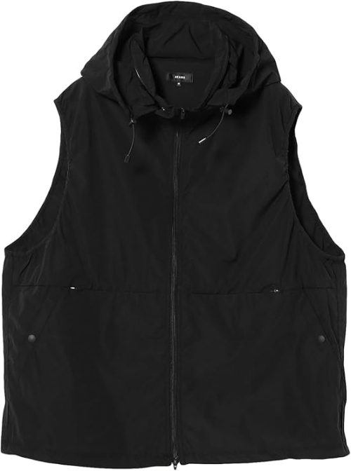 ビームス(BEAMS) 撥水 ライトウェイト フーデッド ベスト