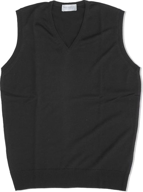 ジョンスメドレー(JOHN SMEDLEY) Vネックニットベスト HADFIELD 24G STANDARD FIT