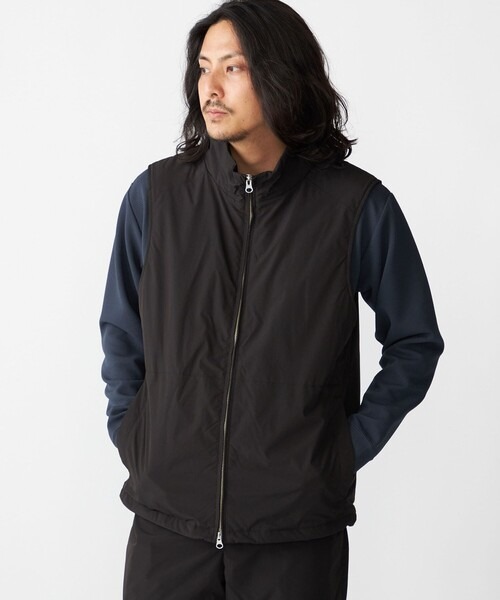 シップス(SHIPS) Octa(R)CPCP(R) スタンドカラー ジップ ベスト